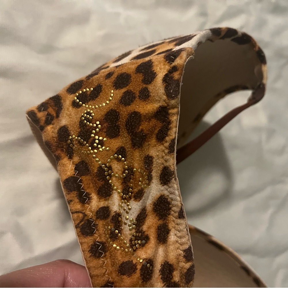 2007 VS Y2K Very Sexy Leopard Print Bra Wireless Victoria’s Secret - Picture 3 of 10